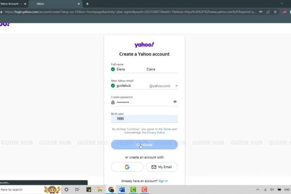 How to Create a Yahoo Account Easily