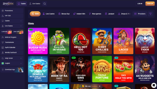 Spirit Casino Review